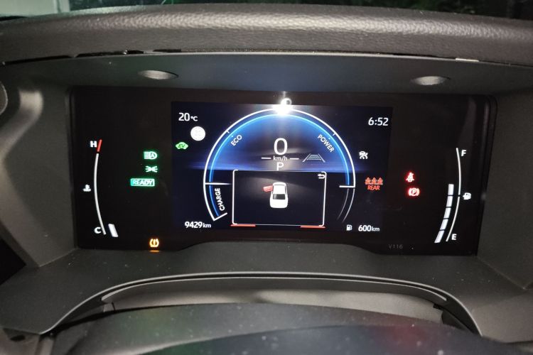 丰田 凯美瑞 2024款 双擎 2.0HE 精英版中控内饰14