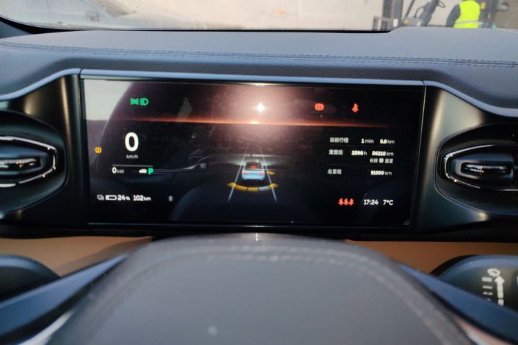 蔚来ES6 2020款 420KM 运动版中控内饰14