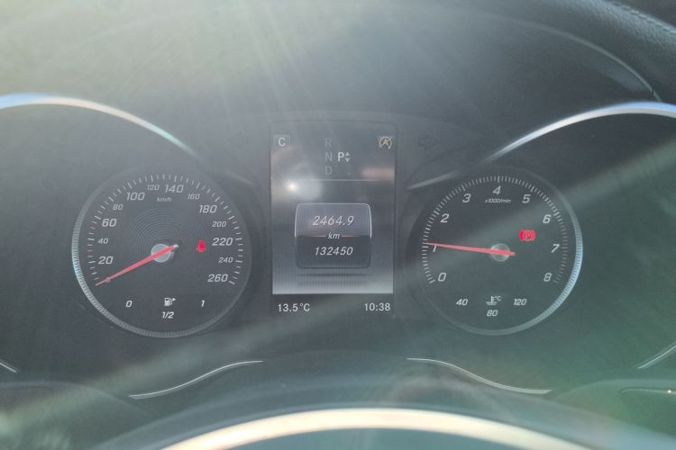 奔驰C级 2016款 C 180 L 运动型中控内饰14