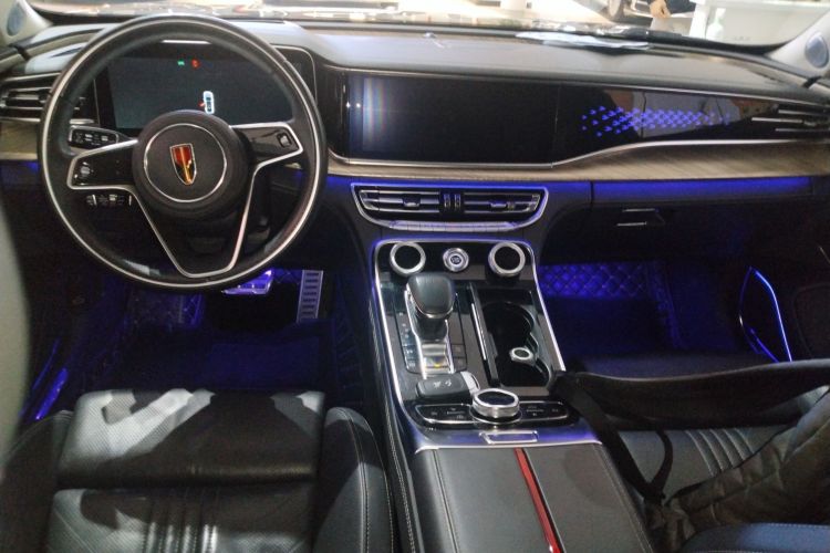 红旗H9 2020款 3.0T 智联旗领四座版中控内饰12