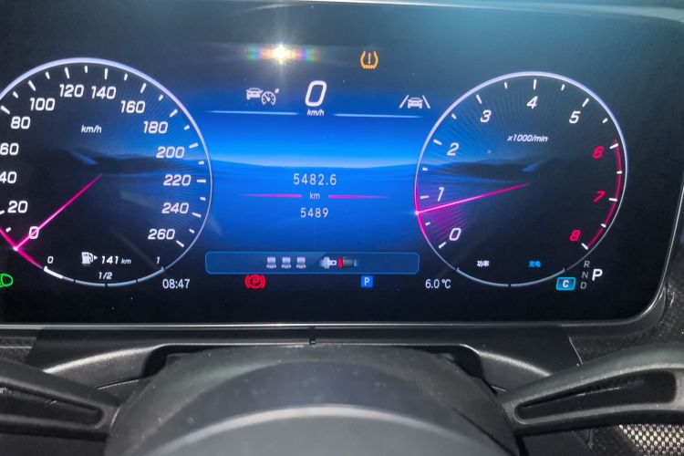 奔驰C级 2025款 改款 C 260 L 皓夜运动版局部细节14