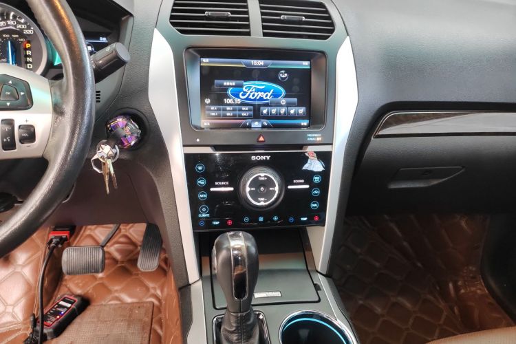 福特 探险者(进口) 2013款 3.5L 尊享型中控内饰16