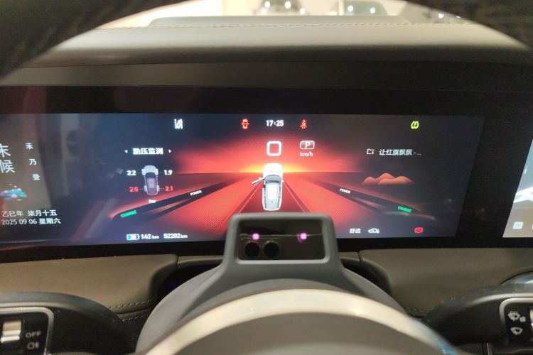 红旗E-HS9 2021款 510km 旗领版 四座中控内饰14