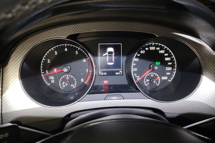 大众 高尔夫·嘉旅 2019款 280TSI 自动好奇型 国V中控内饰14