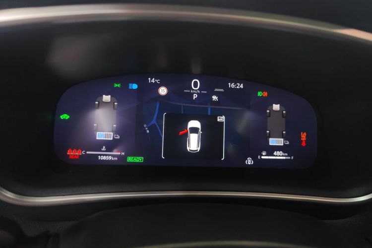 丰田 锋兰达 2023款 2.0L 智能电混双擎 尊贵版中控内饰14