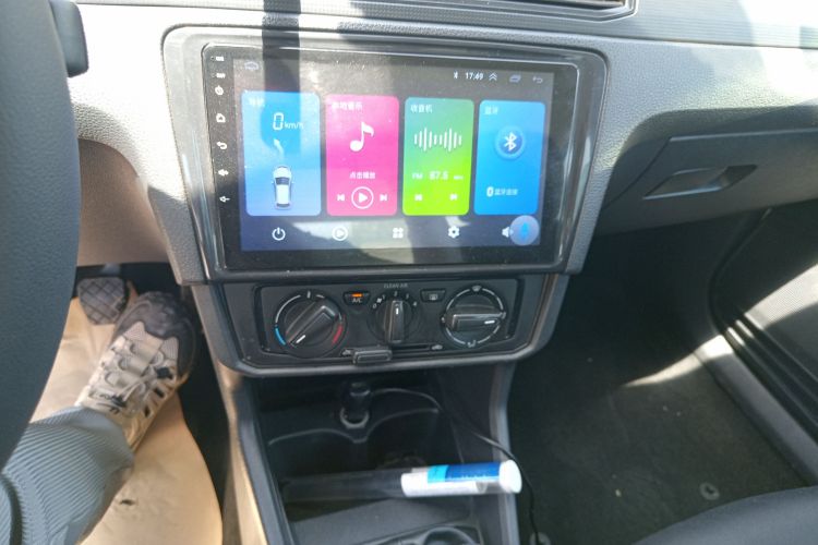 大众 桑塔纳 2016款 1.6L 手动风尚版中控内饰16