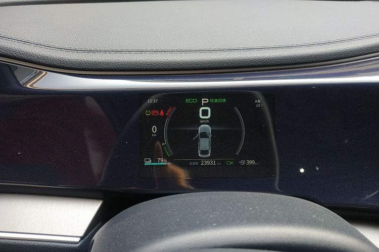 比亚迪 秦PLUS 2021款 EV 500KM 豪华型中控内饰14