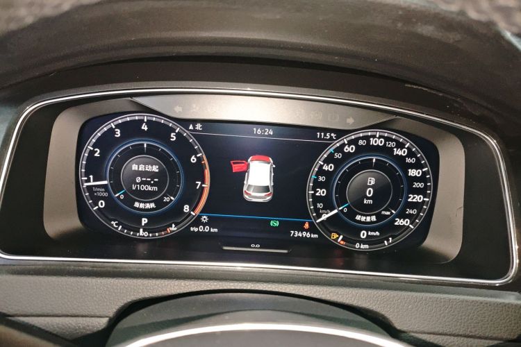 大众 高尔夫 2019款 280TSI DSG豪华型 国VI中控内饰14