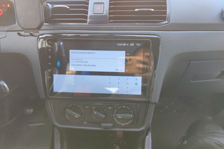 大众 桑塔纳 2016款 1.4L 手动风尚版中控内饰16