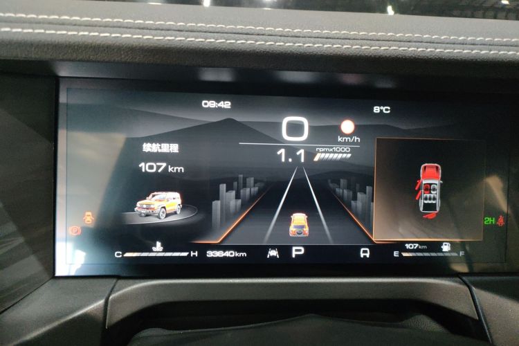 坦克300 2024款 2.0T 挑战者中控内饰14