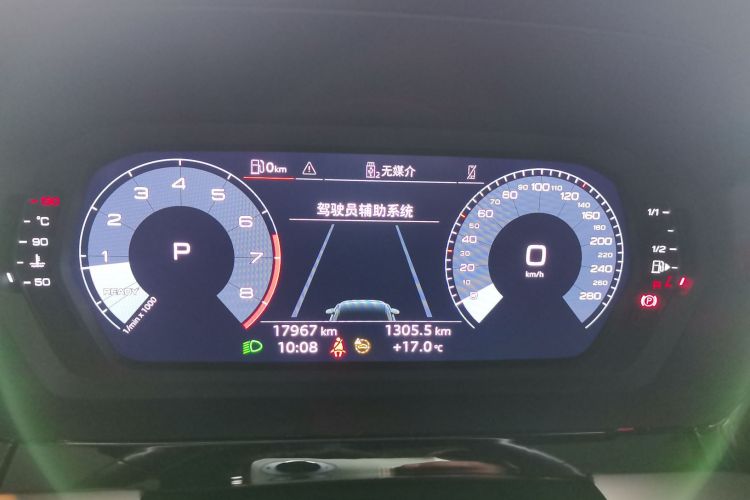 奥迪A3 2024款 A3L Limousine 35 TFSI 时尚运动型中控内饰14