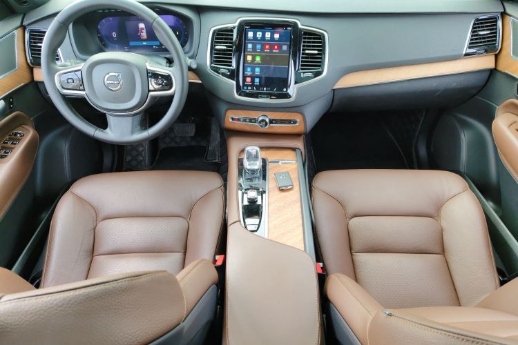 沃尔沃XC90 2024款 B6 智逸豪华版 7座中控内饰12