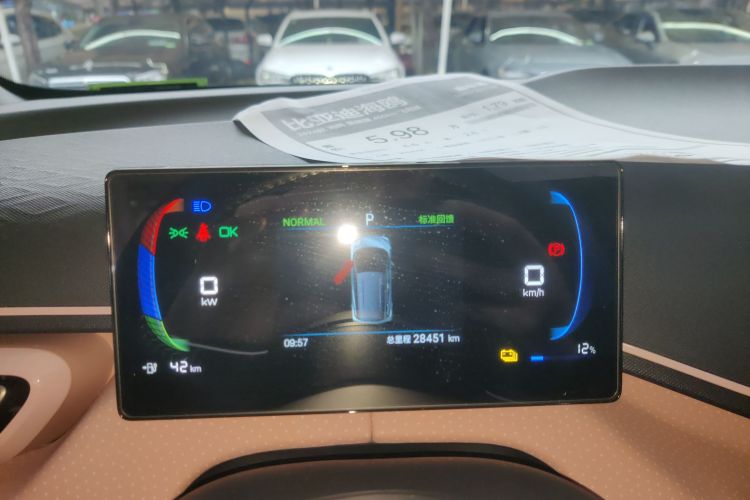 比亚迪 海鸥 2024款 荣耀版 405km 飞翔版中控内饰14