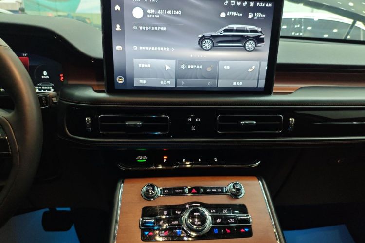 林肯 飞行家 2021款 3.0T V6 四驱尊享版中控内饰18