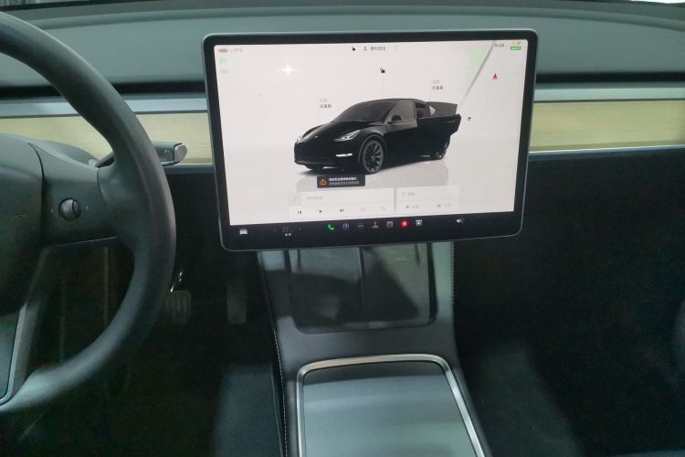 特斯拉 Model Y 2022款 改款 后轮驱动版中控内饰16