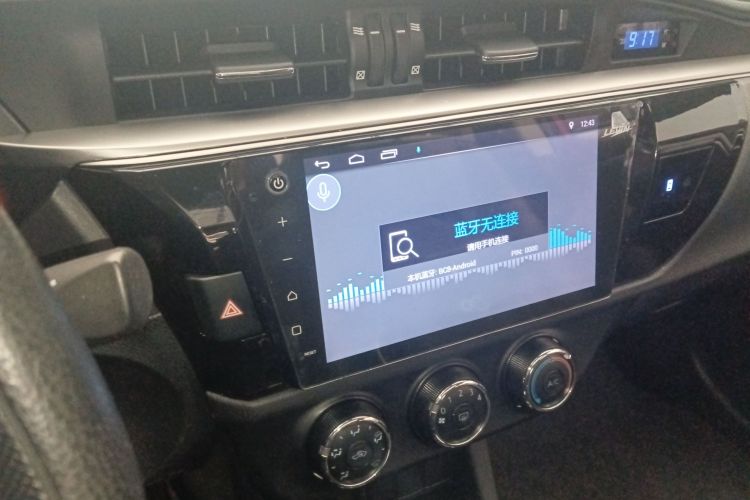 丰田 雷凌 2017款 1.2T G CVT精英版中控内饰16