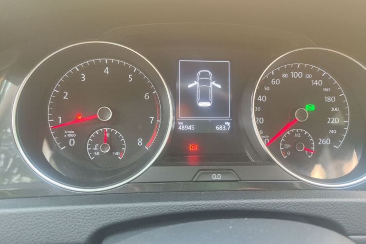 大众 高尔夫 2019款 1.6L 自动舒适型 国V局部细节14