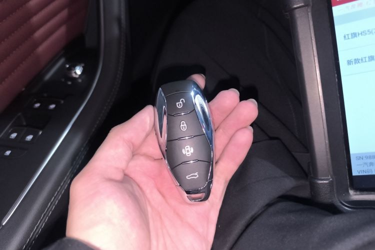 红旗HS5 2023款 2.0T 四驱旗享Pro版中控内饰7001