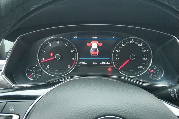 大众 辉昂 2018款 改款 380TSI 两驱商务版中控内饰14