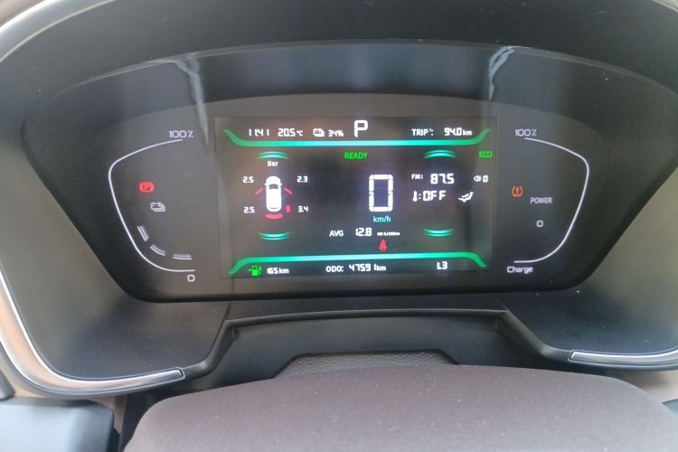 睿蓝汽车 枫叶80V 2021款 易行版 三元锂中控内饰14