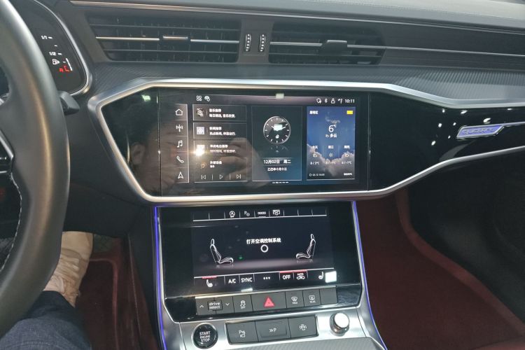 奥迪A7L 2024款 45 TFSI quattro 黑武士版中控内饰16