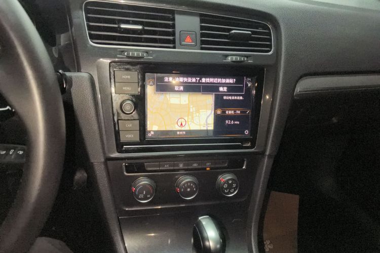 大众 高尔夫 2019款 1.6L 自动舒适型 国V中控内饰16