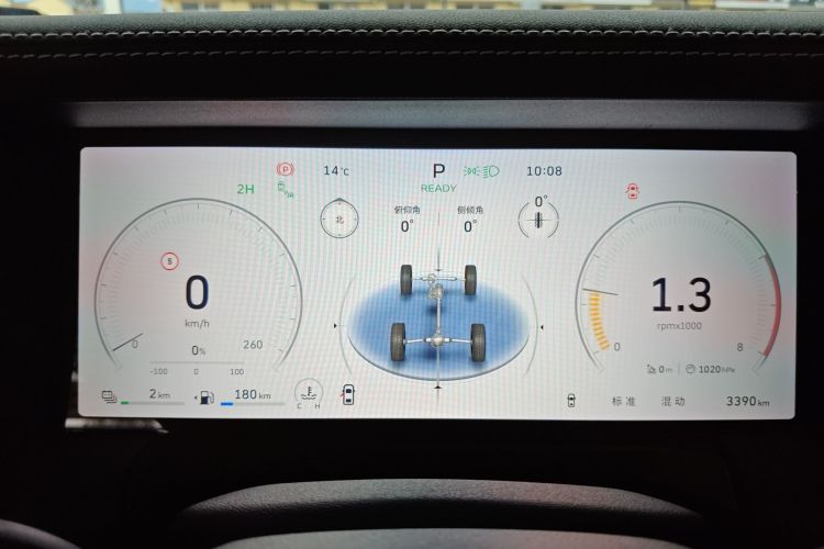 坦克300新能源 2025款 Hi4-T中控内饰14