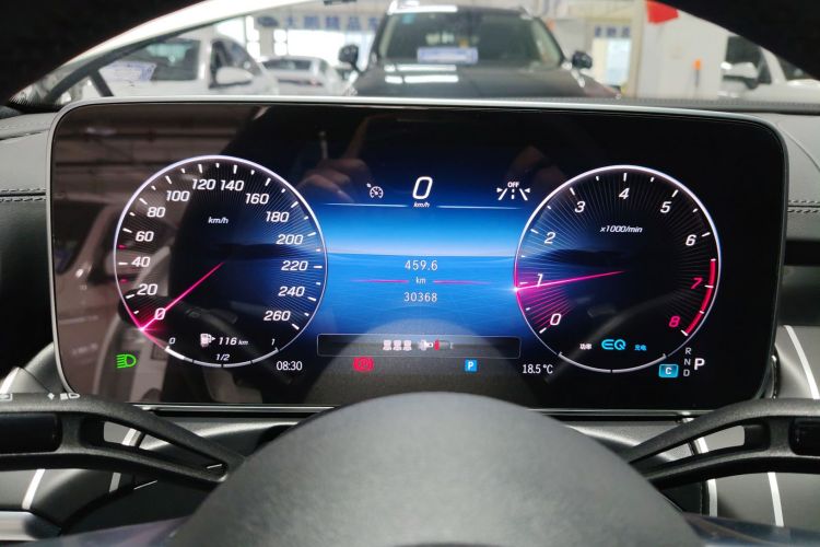 奔驰C级 2022款 改款 C 200 L 运动版中控内饰14