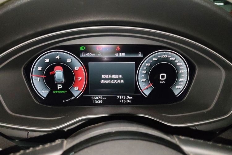 奥迪A4L 2018款 30周年年型 40 TFSI 进取型中控内饰14