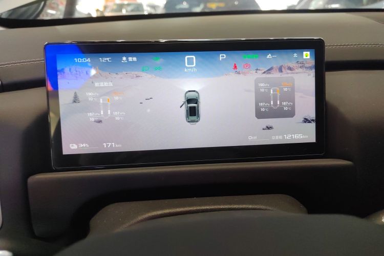 方程豹 钛3 2025款 501KM 四驱智驾Ultra版中控内饰14