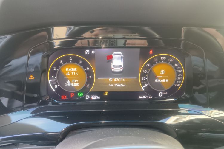 大众 高尔夫 2021款 280TSI DSG R-Line中控内饰14