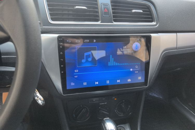 大众 朗逸 2017款 1.6L 自动风尚版中控内饰16