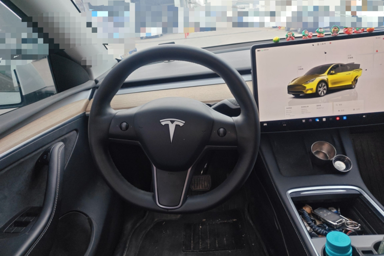特斯拉 Model Y 2022款 改款 后轮驱动版中控内饰13