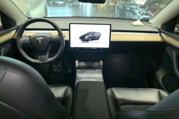 特斯拉 Model Y 2022款 改款 后轮驱动版中控内饰7002