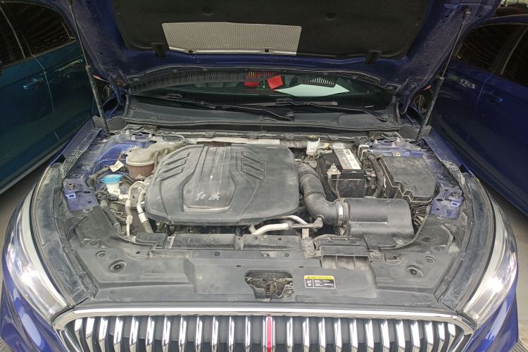 红旗H5 2020款 1.5T DCT旗韵版机舱底盘24