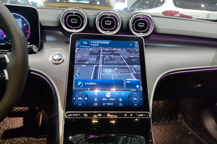 奔驰C级 2024款 改款 C 260 L 运动版中控内饰16