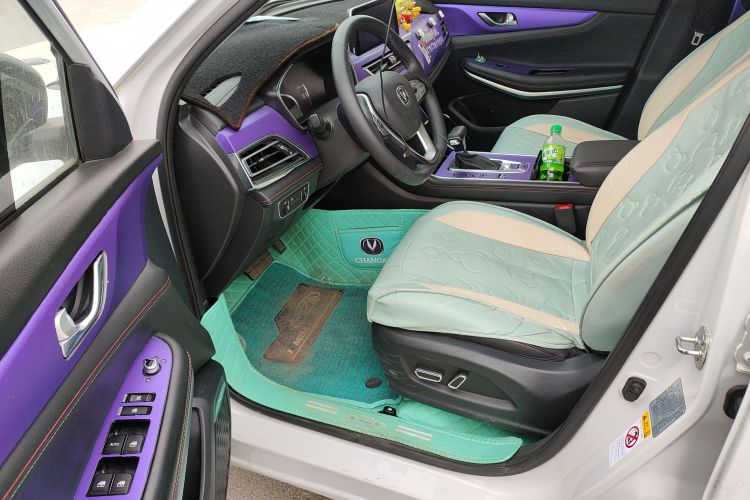 长安CS75 2021款 荣耀百万版 280T DCT领航型中控内饰20