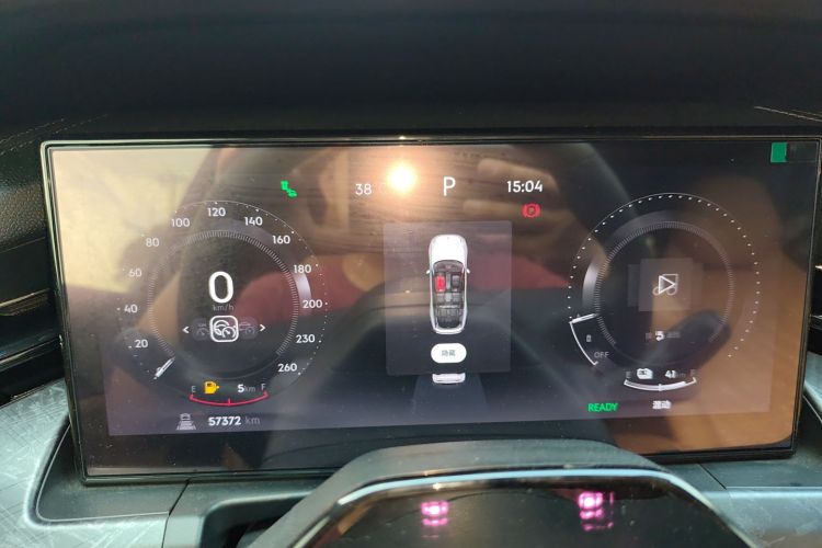 领克09 EM-P 2021款 2.0T PHEV Halo 七座中控内饰14