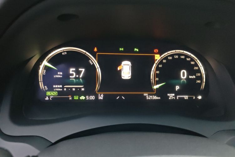 丰田 凯美瑞 2021款 双擎 2.5HG 豪华版中控内饰14