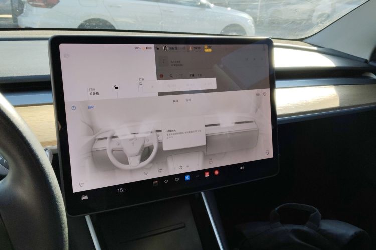 特斯拉 Model 3 2019款 标准续航后驱升级版中控内饰16