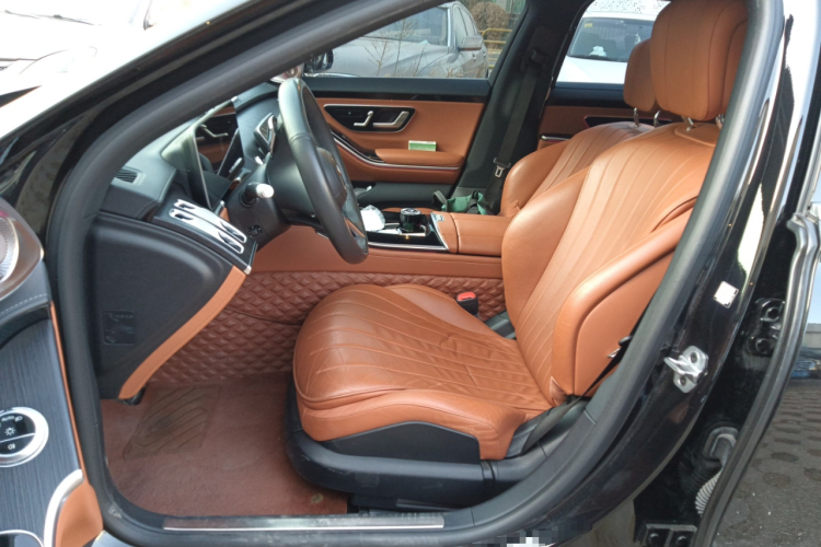 奔驰S级 2021款 S 400 L 商务型中控内饰19