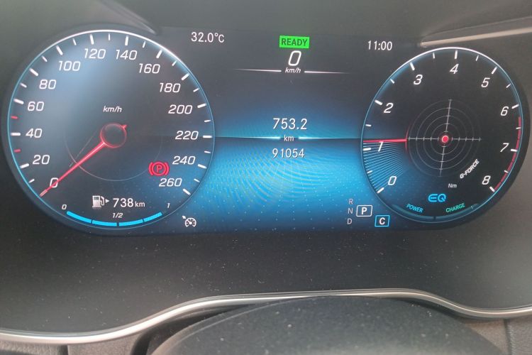 奔驰C级 2021款 C 260 星耀臻藏版中控内饰15