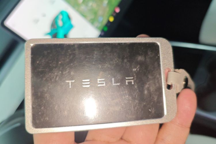 特斯拉 Model Y 2021款 长续航全轮驱动版 3D7中控内饰7001