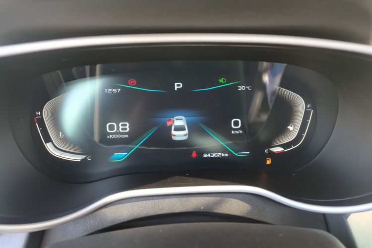 吉利汽车 帝豪 2019款 领军版 1.5L CVT向上互联型 国VI中控内饰14