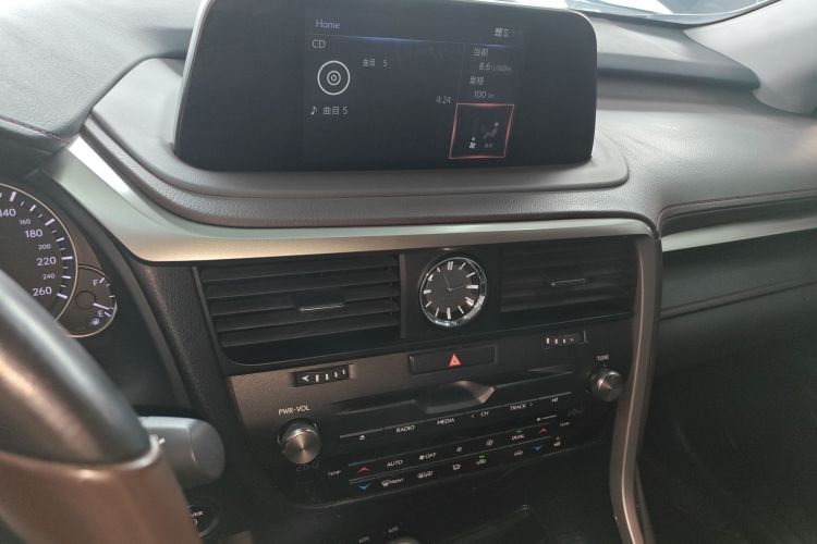 雷克萨斯RX 2020款 改款 450h 四驱典雅版中控内饰16