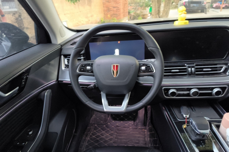 红旗HS5 2023款 2.0T 旗享Pro版中控内饰13