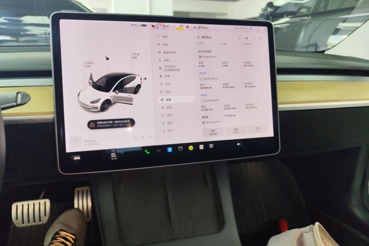 特斯拉 Model 3 2021款 Performance高性能全轮驱动版局部细节16