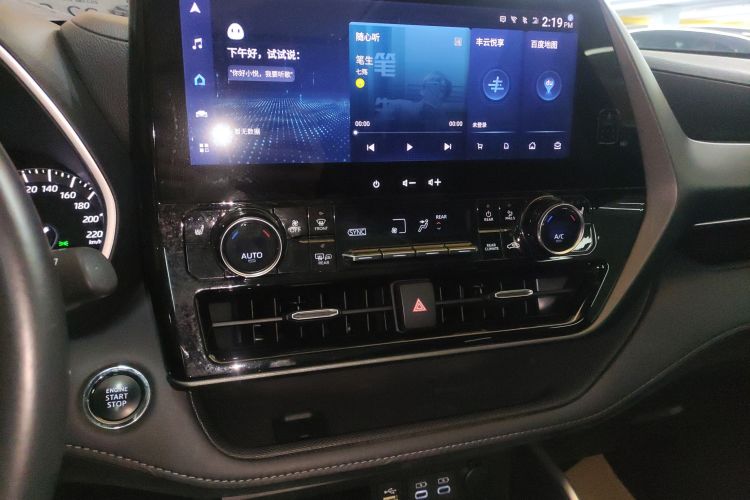 丰田 汉兰达 2022款 380T 四驱尊贵版 7座中控内饰16