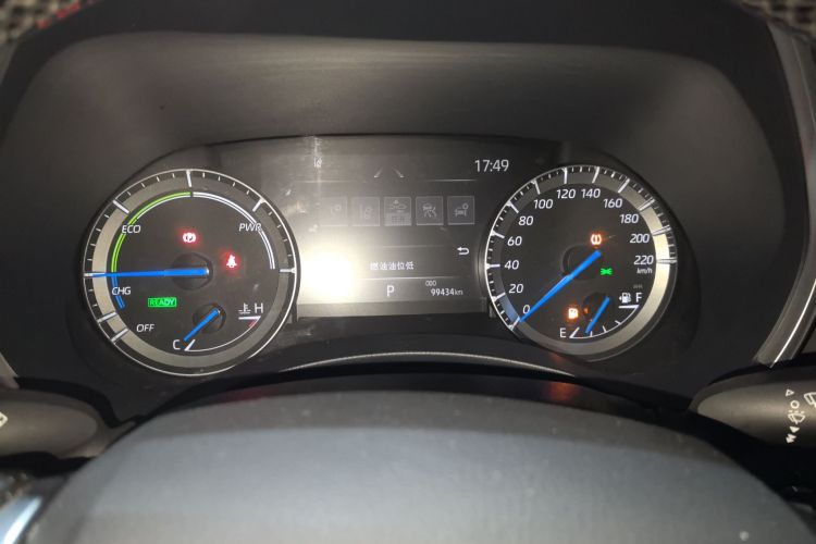 丰田 皇冠陆放 2021款  2.5L HEV两驱进取版中控内饰14