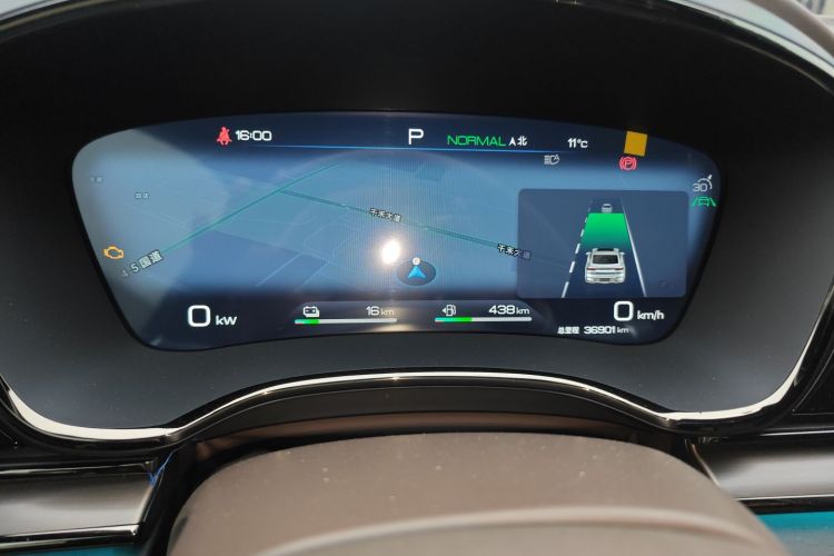 比亚迪 汉 2022款 DM-i 121KM 尊享型中控内饰14